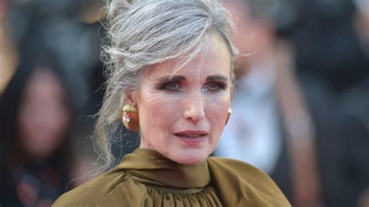 See Andie MacDowell Rocking Her Naturally Gray Hair on the Red Carpet