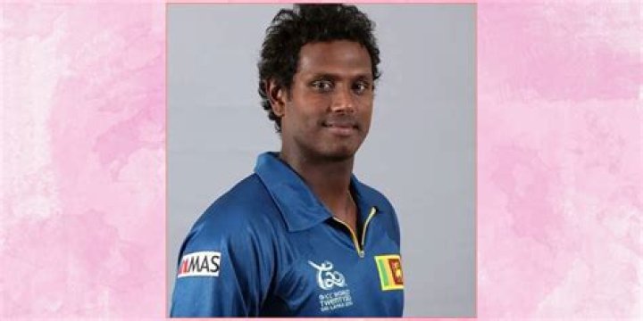 Angelo Mathews Height, Weight, Age, Wife, Family