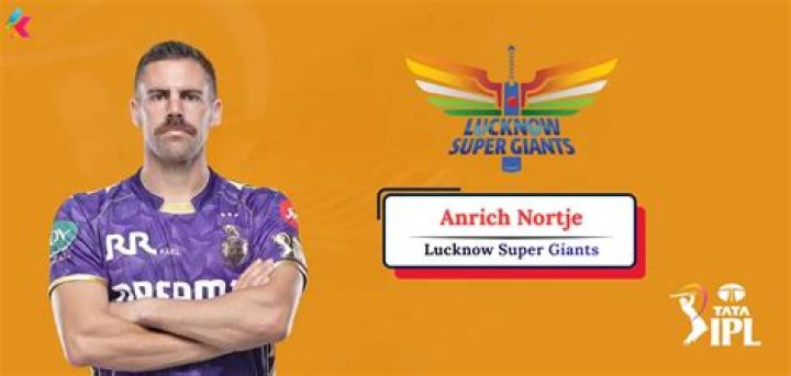 Anrich Nortje Height, Weight, Age, Body Statistics