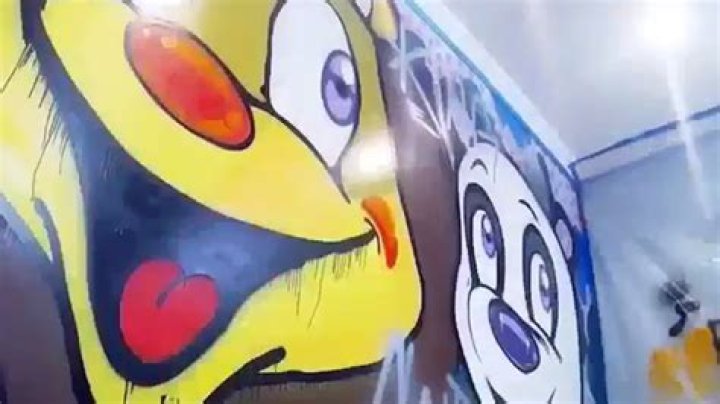 Chris Brown Spray Paints Tyga’s Son’s Bedroom With Fun Animal Graffiti — Watch