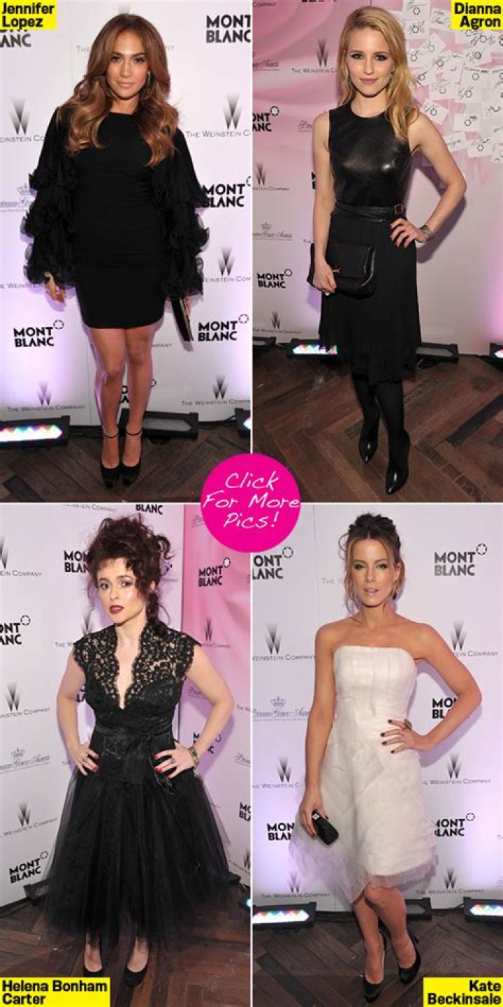 Dianna Agron, Jennifer Lopez & More Go Glam At Pre-Oscar Montblanc Party! Pics!