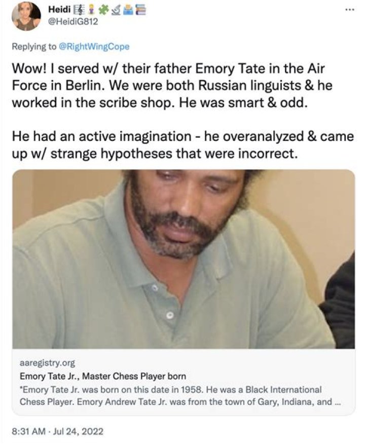 Emory Tate - Bio, Age, Wiki, Facts and Family