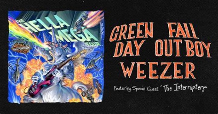Green Day, Weezer, Fall Out Boy Announce The Dates For Their Rescheduled Hella Mega Tour