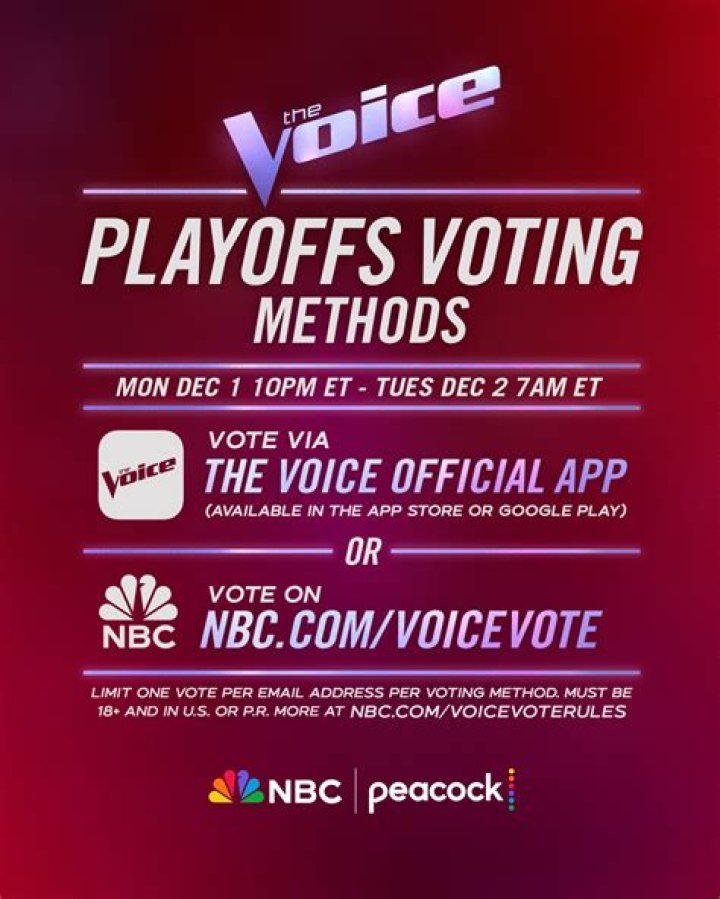 ‘The Voice’ Live Playoffs Kick Off: How & When To Vote For Your Favorite Artists