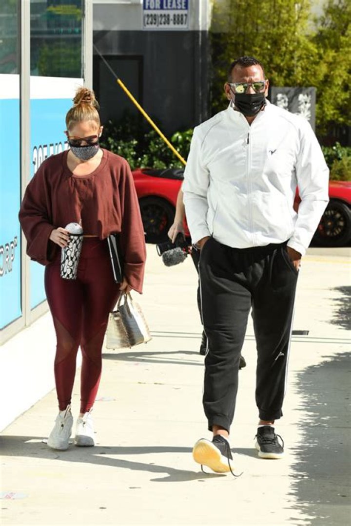 Jennifer Lopez & Alex Rodriguez Pull Up To His New Miami Gym In $140K Red Porsche — See Pics