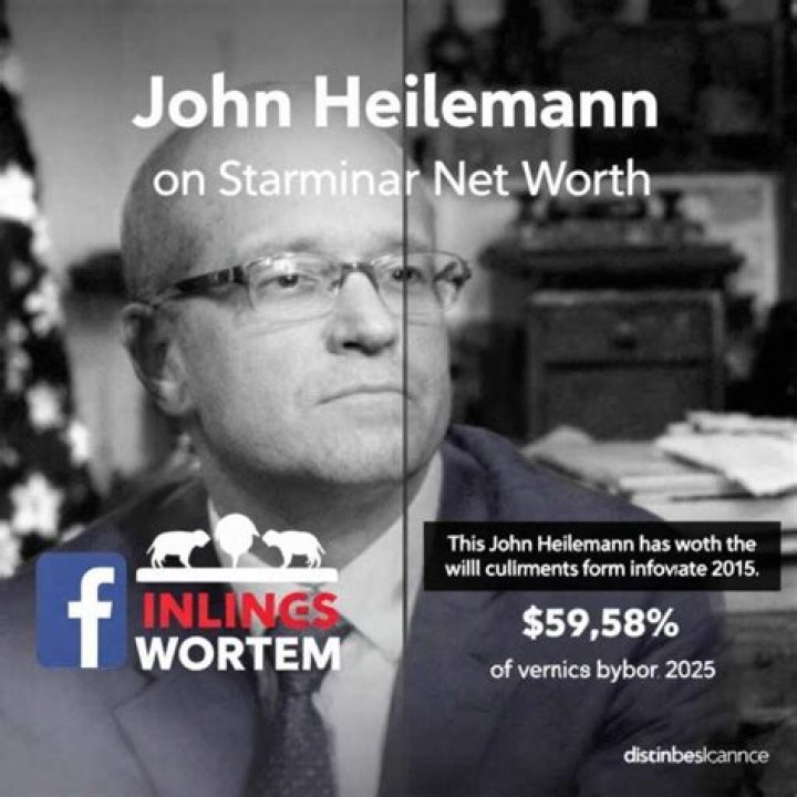 John Heilemann Net Worth | Celebrity Net Worth