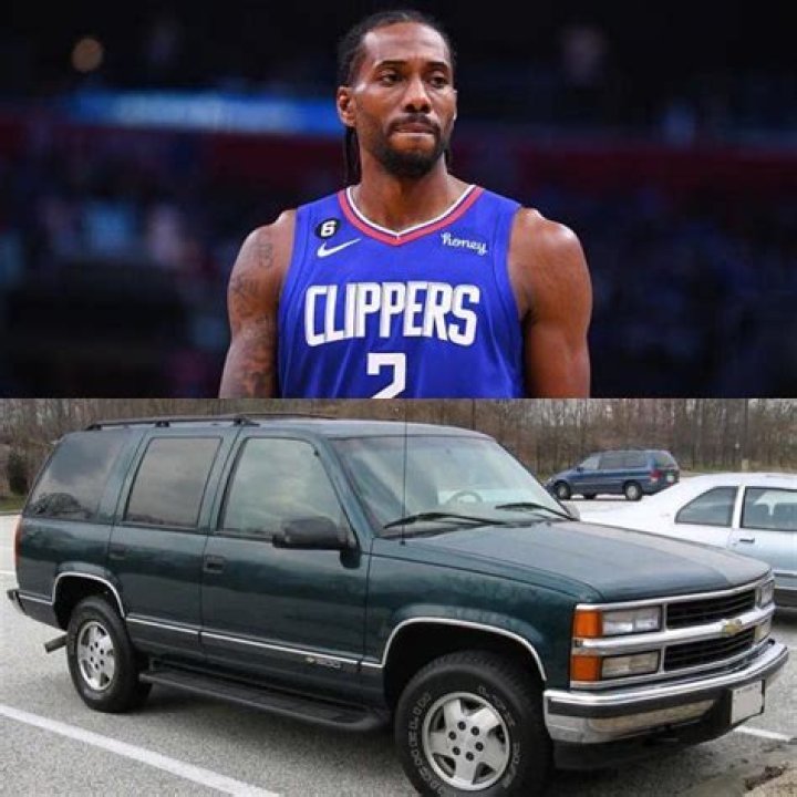 He May Have A $94 Million Contract, But Kawhi Leonard Still Drives A 1997 Chevy Tahoe