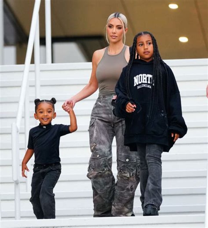 Kim Kardashian Shares Precious ‘BFF’ Pic Of Chicago & Psalm Looking Identical To Her & Kanye