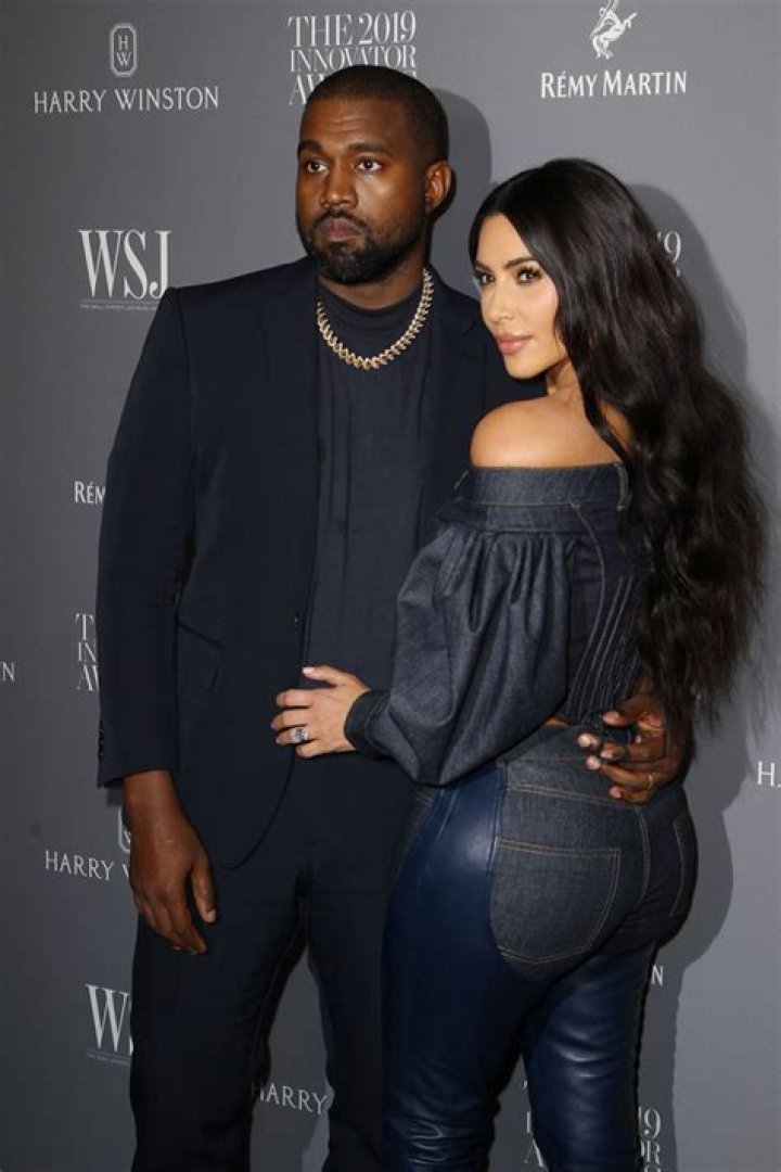 Kim Kardashian Wears Skintight Leather Chaps With Denim As Kanye West Pats Her Backside