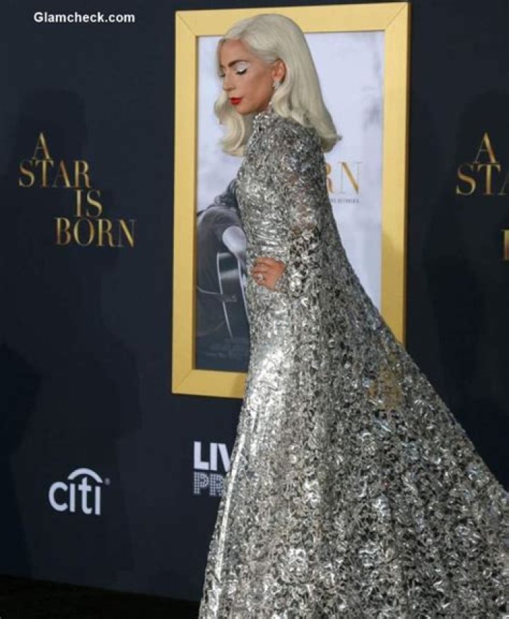 Lady Gaga Wears Sexy Silver Dress With Leg Slit To Perform At Billionaire’s Wedding