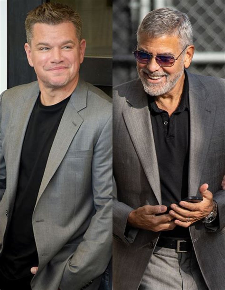 Matt Damon Says George Clooney Pooped In Kitty Litter Box During Speech – Hollywood Life