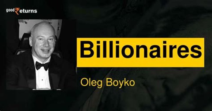 Oleg Boyko Net Worth | Celebrity Net Worth
