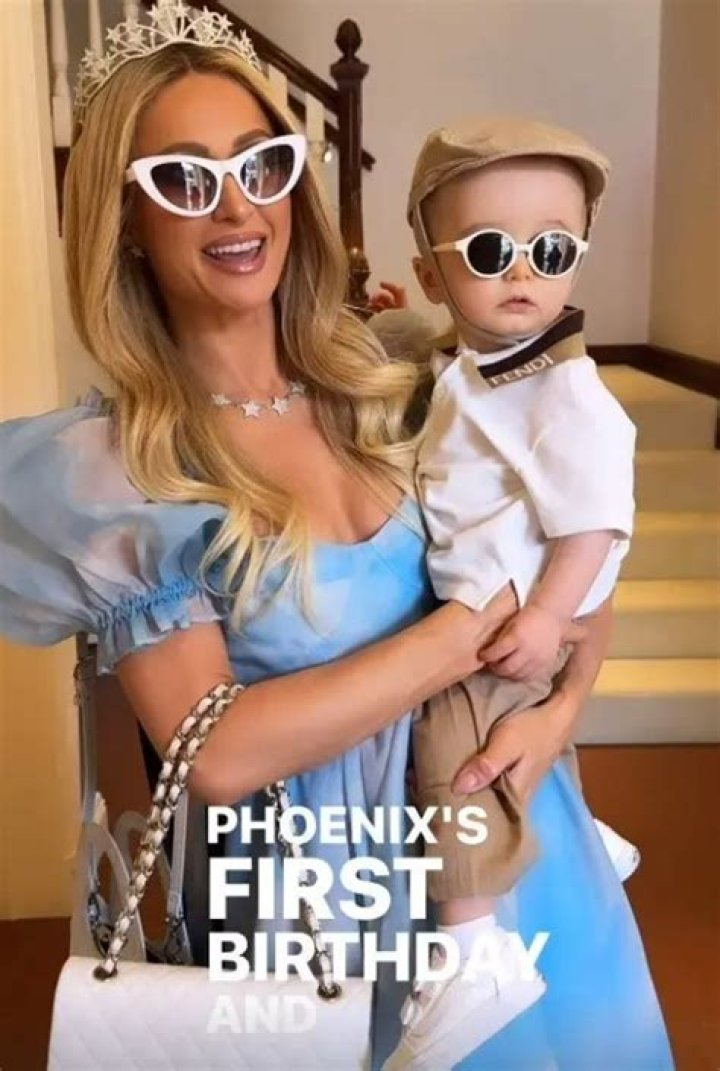 Paris Hilton Celebrates Her Son, Phoenix’s 1st Birthday With Adorable Tribute: Photos