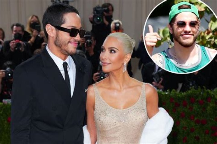 Pete Davidson Smiles & Gives A Thumbs Up In New Photo After Kim Kardashian Split