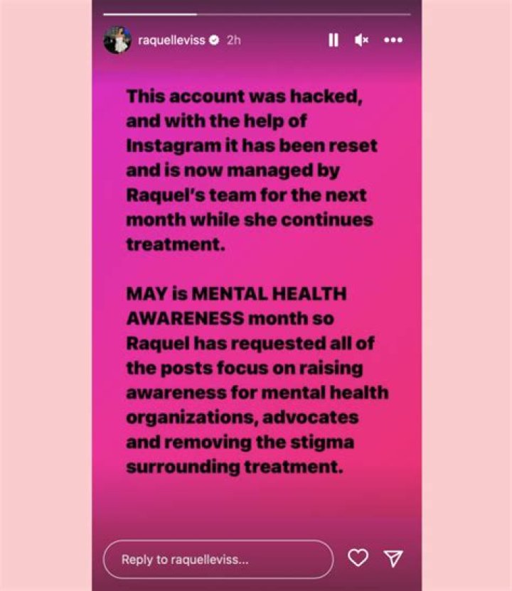 Raquel Leviss Checks Into Mental Health Treatment Amid Sandoval Drama