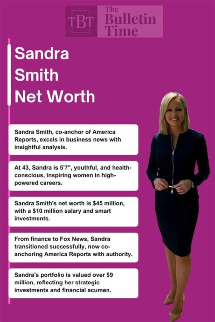 Sandra Smith Net Worth | Celebrity Net Worth