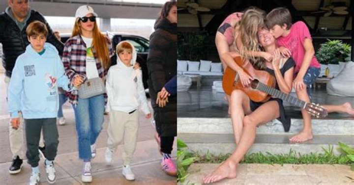 Shakira & Gisele Enjoy Dinner Together With Their Adorable Kids in Miami: Photos