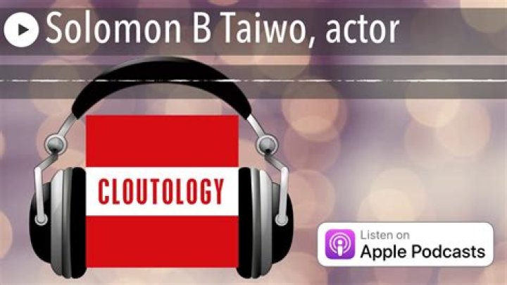 Solomon B Taiwo Height, Weight, Age, Body Statistics