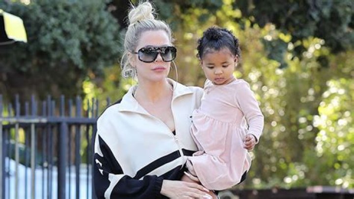 True Thompson, 2, Looks Too Cute Dancing Around Khloe Kardashian’s Yard In A Princess Dress